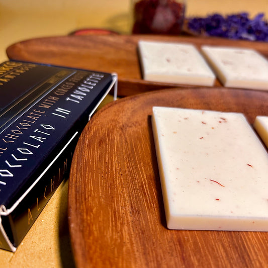 Cioccolato Bianco allo Zafferano del Circeo - White Magic