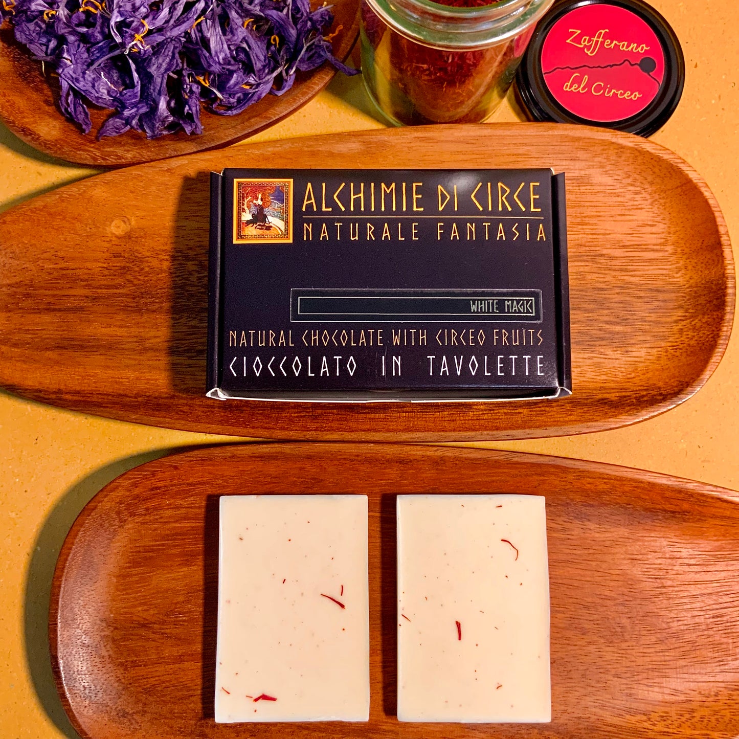 Chocolat Blanc Safran - White Magic