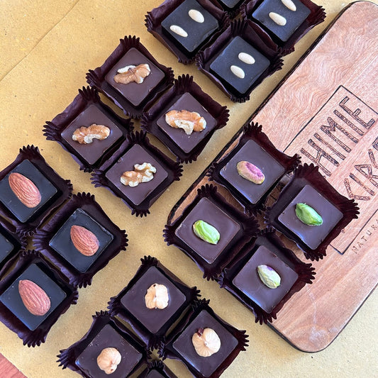 Choco Box Cioccolatini fondenti 83% e frutta naturale