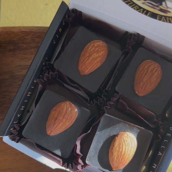 Cioccolatini mandarino mandorla